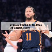 2013nba季后赛录像(2013年nba季后赛对阵战绩图)