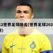 2022世界足球排名(世界足球2021排行榜)