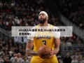 nba湖人队最新消息(nba湖人队最新消息詹姆斯)